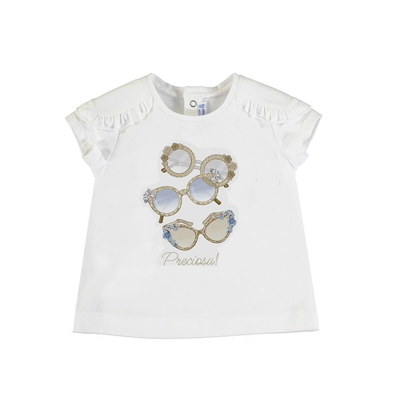 Mayoral Baby Meisje ruffled shirt 1058