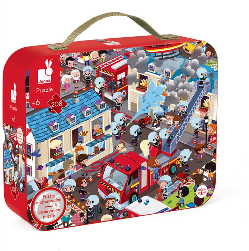 Janod ZoekPuzzel - De Brandweer