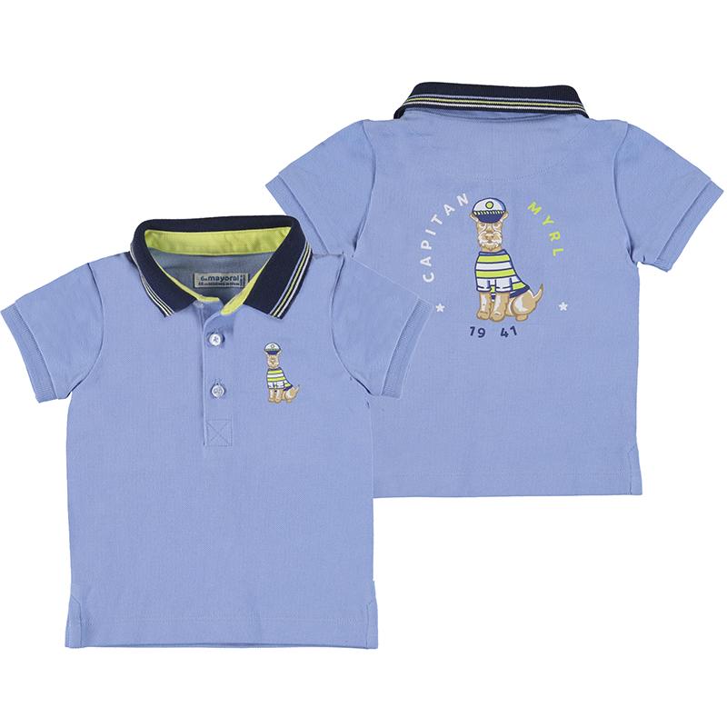 Mayoral Printed s/s polo