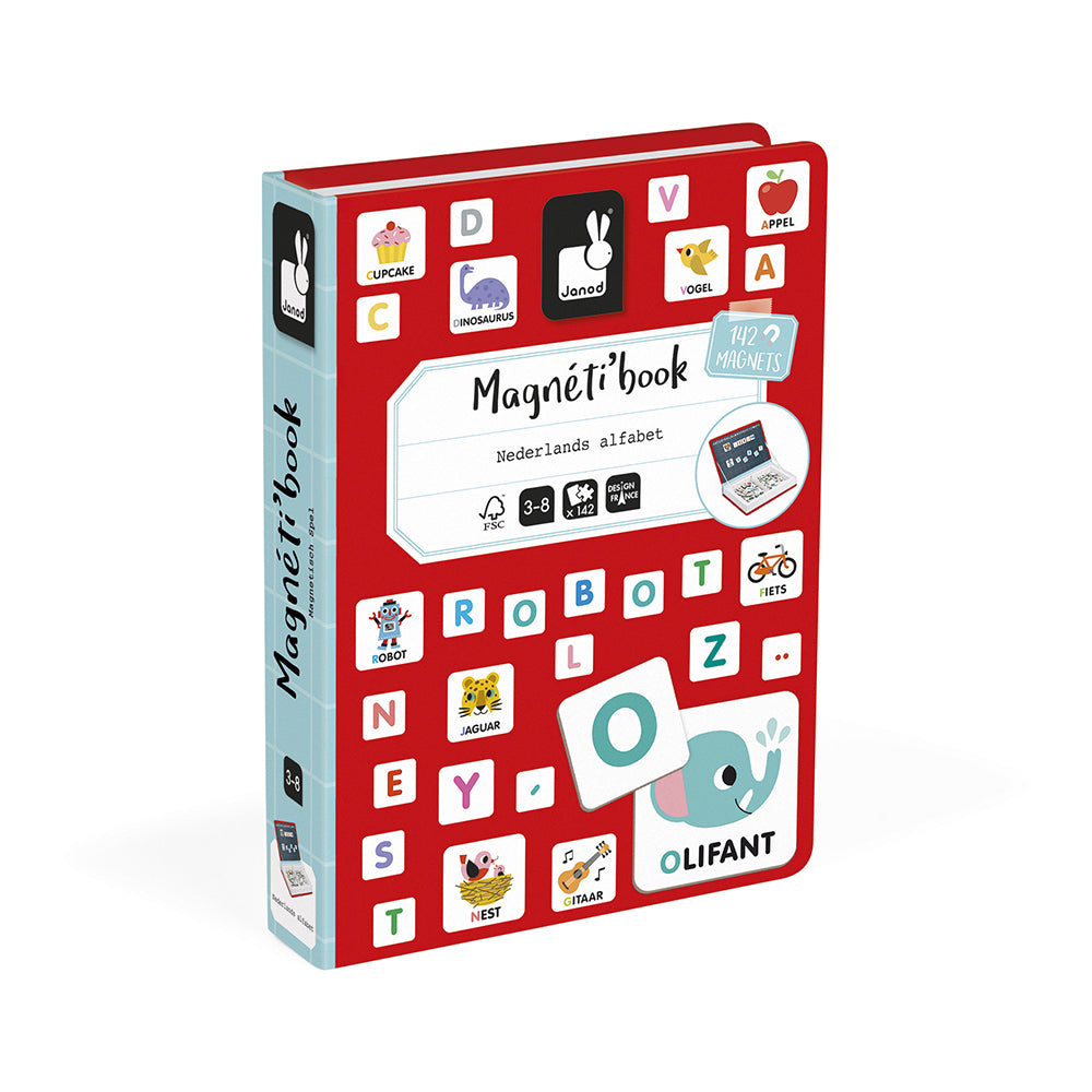 Janod Magnetibook - Alfabet (Nederlands)