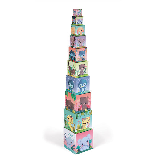 Janod Stacking Tower - Animal Lovers