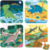 Janod Puzzel - Dino's (4 puzzels)