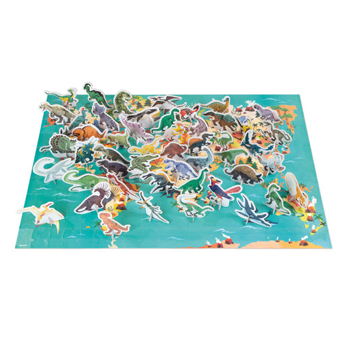 Janod Educatieve Puzzel - Dinos