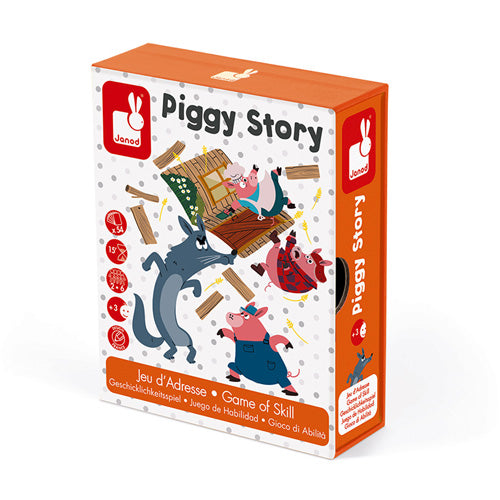 Janod Game - The 3 little pigs