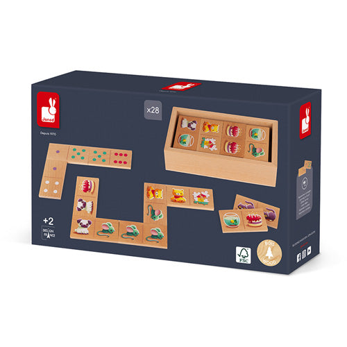 Janod Spel - Domino eerste woordjes