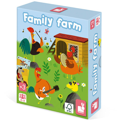 Janod Spel - Kwartet boerderij
