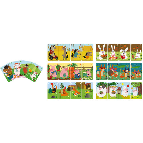 Janod Spel - Kwartet boerderij