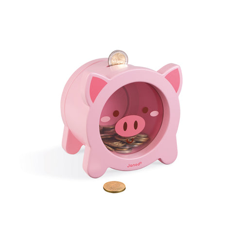 Janod Money Box - Pig