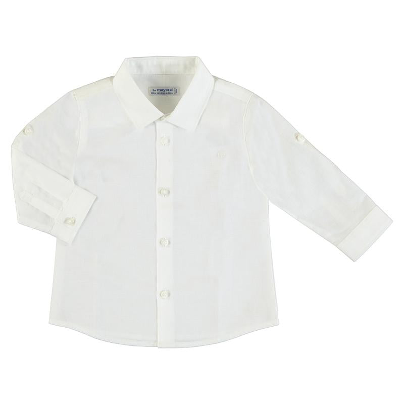 Mayoral Baby Boy Basic linen blouse 117