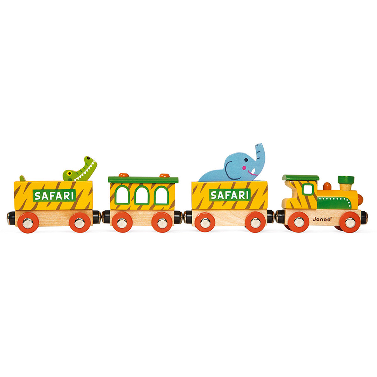 Janod Story - trein safari Speelgoed