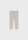 Meisjes Fleece basic trousers van Mayoral in de kleur H. Mole in maat 86.