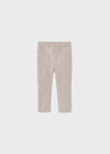 Meisjes Fleece basic trousers van Mayoral in de kleur H. Mole in maat 86.