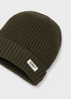 Jongens Knit hat van  in de kleur Forest in maat 128.