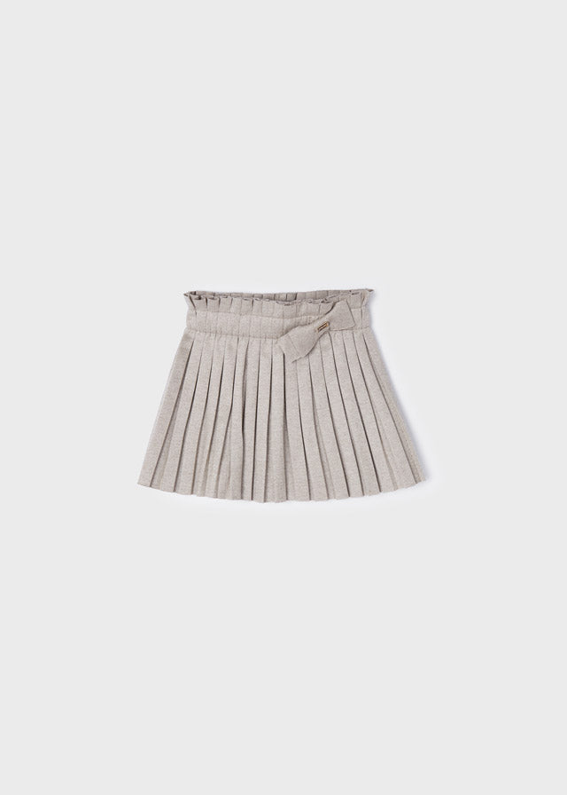 Meisjes Pleated skirt van Mayoral in de kleur Hazelnut in maat 86.