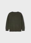 Jongens Basic crew neck jumper van Mayoral in de kleur Forest in maat 128.