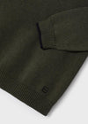Jongens Basic crew neck jumper van Mayoral in de kleur Forest in maat 128.