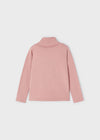 Meisjes Basic knitting turtleneck van Mayoral in de kleur Rose in maat 128.