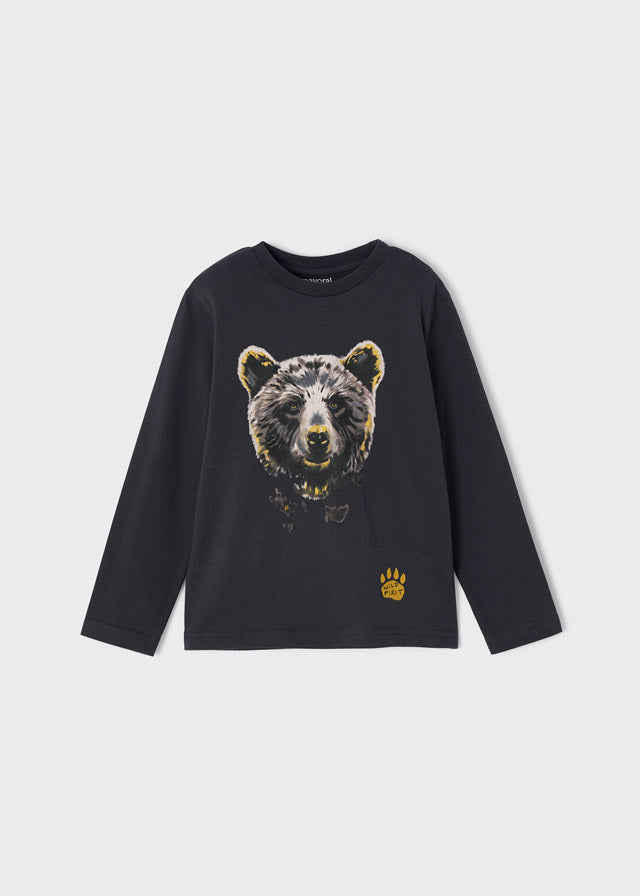 Mayoral L/s shirt bear