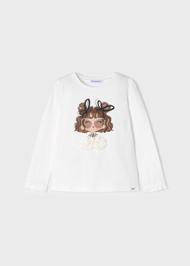 Mayoral L/s graphic t-shirt