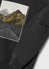 Jongens Hoodie van Mayoral in de kleur Carbon in maat 128.