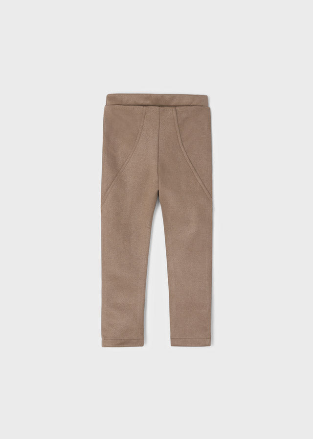 Meisjes Long pant van Mayoral in de kleur Col. Mole in maat 128.