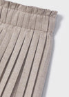 Meisjes Pleated skirt van Mayoral in de kleur Hazelnut in maat 128.