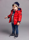 Jongens Basic slim fit trousers van Mayoral in de kleur Medium in maat 86.