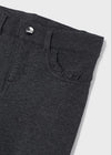Meisjes Fleece basic trousers van Mayoral in de kleur Bright Lea in maat 128.