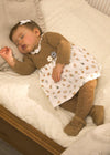 Meisjes Tights van Mayoral in de kleur H. Caramel in maat 68.