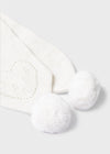 Meisjes Hat-scarf & mittens set van Mayoral in de kleur Cream vigo in maat 68.