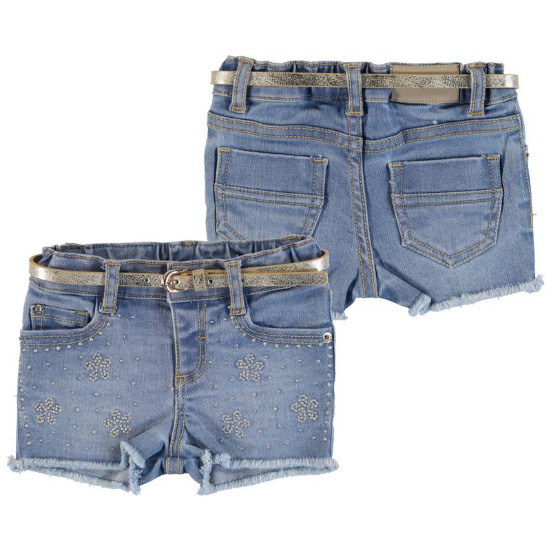 Mayoral Baby Meisje Denim shorts 1203