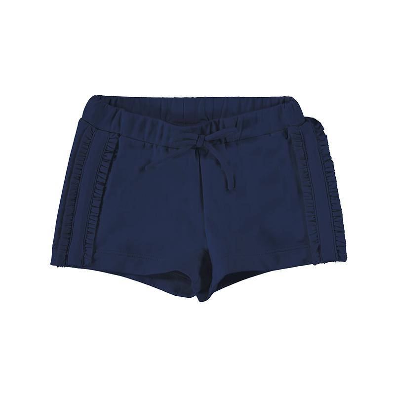 Meisjes Shorts                        van Mayoral in de kleur Navy       in maat 86.