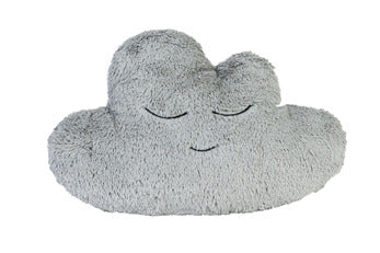 Happy Horse - Grey Cloudy Pillow