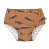 Jongens LSF Swim Diaper Whale caramel van Lässig in de kleur Caramel in maat 62-68.