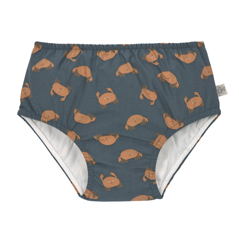 Jongens LSF Swim Diaper Crabs blue van Lässig in de kleur Blue in maat 62-68.