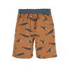 Jongens LSF Board Shorts Whale caramel van Lässig in de kleur Caramel in maat 92.