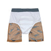 Jongens LSF Board Shorts Whale caramel van Lässig in de kleur Caramel in maat 92.