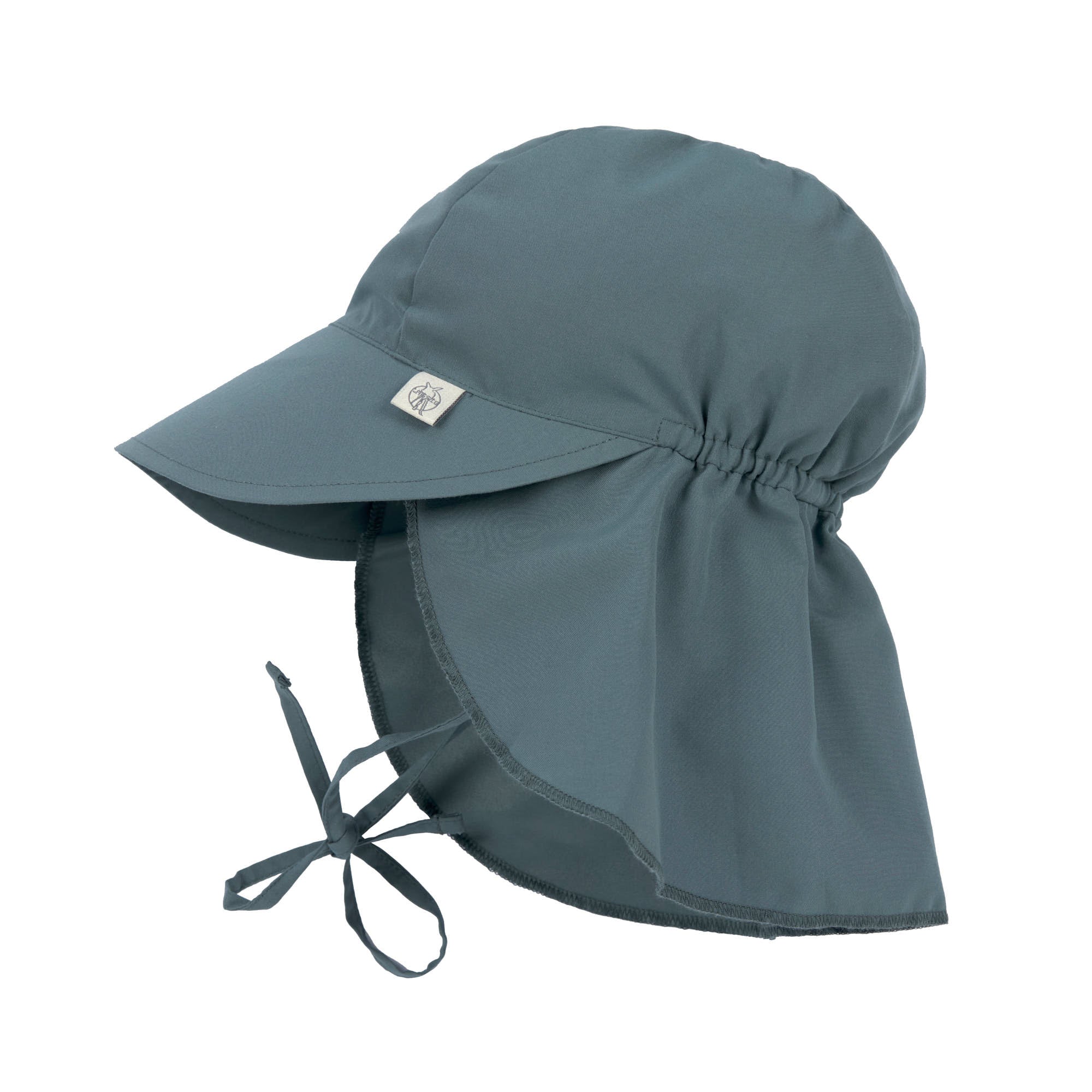 Unisexs LSF Sun Protection Flap Hat blue van  in de kleur Blue in maat 50-51.