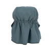 Unisexs LSF Sun Protection Flap Hat blue van  in de kleur Blue in maat 50-51.