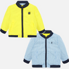 Jongens Reversible windbreaker van Mayoral in de kleur Yellow     in maat 86.