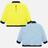 Jongens Reversible windbreaker van Mayoral in de kleur Yellow     in maat 86.