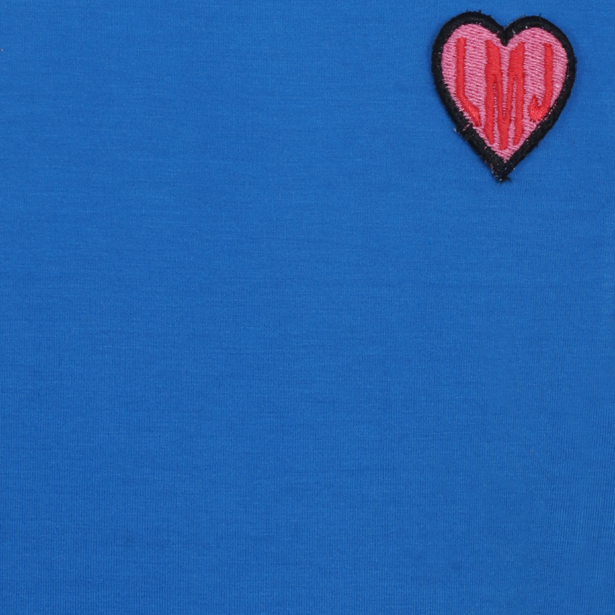 Meisjes Shirt Ruffle van Miss Juliette in de kleur Blauw in maat 146, 152.