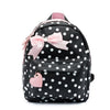 meisjes Rugzak Girls (S) - Dots Black van Zebra in de kleur zwart in maat 0.