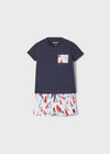 Mayoral Swimsuit t-shirt set
