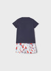 Mayoral Swimsuit t-shirt set