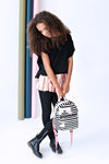 Zebra Rugzak Girls (S) - Stripes Pink