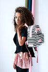 Zebra Rugzak Girls (S) - Stripes Pink