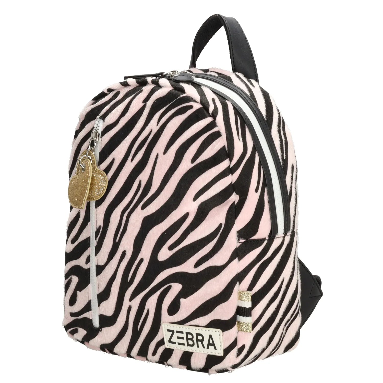Zebra Girls Backpack (S) - Zebra - pink