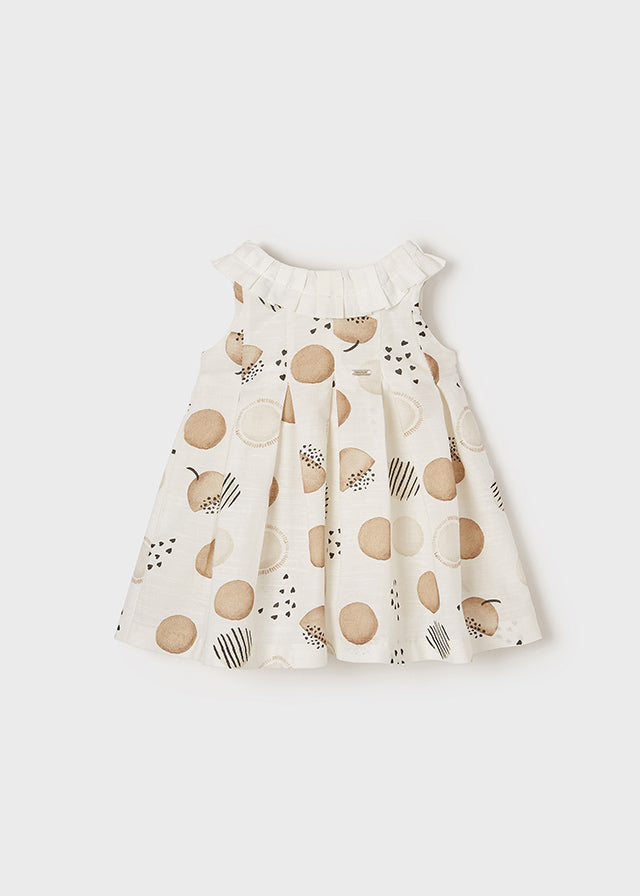 Mayoral Polka dot muslin dress