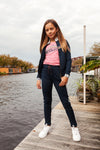 Looxs Revol. Sweatpants met bies